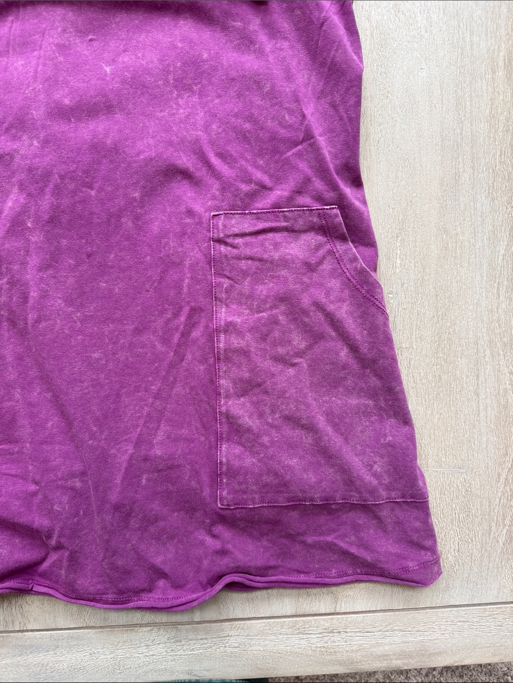 NWT Gliks BEACH DAY VINTAGE WASH ROMPER DRESS IN ORCHID L - Picture 8 of 9